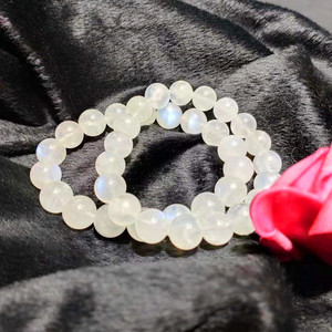 Bán Buôn Đá Quý Tự Nhiên Blue Moonstone Vòng Pha Lê Bracelet Cho Quà Tặng - Product Image 2