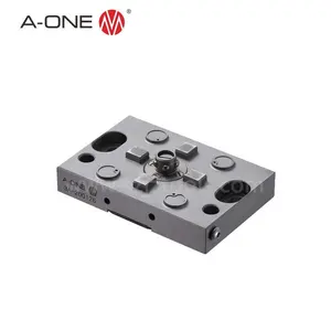 A-ONE System 3R-602.10 Edelstahl-Drahterodierwerkzeug Pneumatisches Makro-Spannwerkzeug mit 10000N Spannkraft und 0,002mm Genauigkeit - Product Image 1
