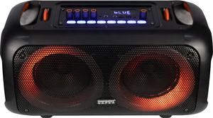 Altavoz Portátil de Gran Potencia, Altavoz Doble de 6.5 Pulgadas, Subwoofer, Altavoz para Fiestas <span class=keywords><strong>en</strong></span> Casa y al Aire Libre con Micrófono y <span class=keywords><strong>Radio</strong></span> <span class=keywords><strong>FM</strong></span> - Product Image 4