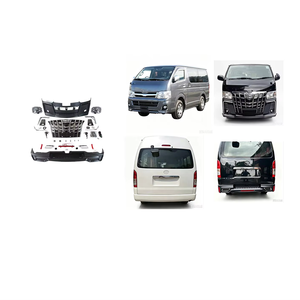 Kit Carrozzeria Auto di Alta Qualità in PP, Accessori per Paraurti Anteriore/Posteriore, Aggiornamento per Hiace Narrow Body 2004-10 - Product Image 1