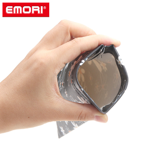 Estuche de Almacenamiento de PU de Alta Calidad, Bolsa con Apertura y Cierre de un Toque, Estuche Portátil para Gafas de Cuero PU con Forro de Gamuza - Product Image 2