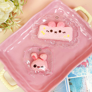 Nuevo Clip para el Cabello con Forma de Conejo, Juguete de Silicona de Grado Alimenticio para Aliviar el Estrés - Product Image 2