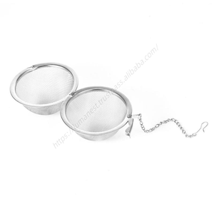 En gros F67 Infuseur à thé en acier inoxydable, filtre boule en maille avec poignée, 5 cm - Product Image 5