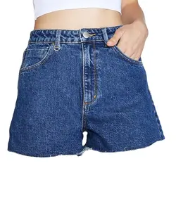 חדש עיצוב ישר slim אופנה נשים מזדמנים דנים מכנסיים קצרים טלאי ג 'ינס מכנסי ג' ינס קצר לנשים