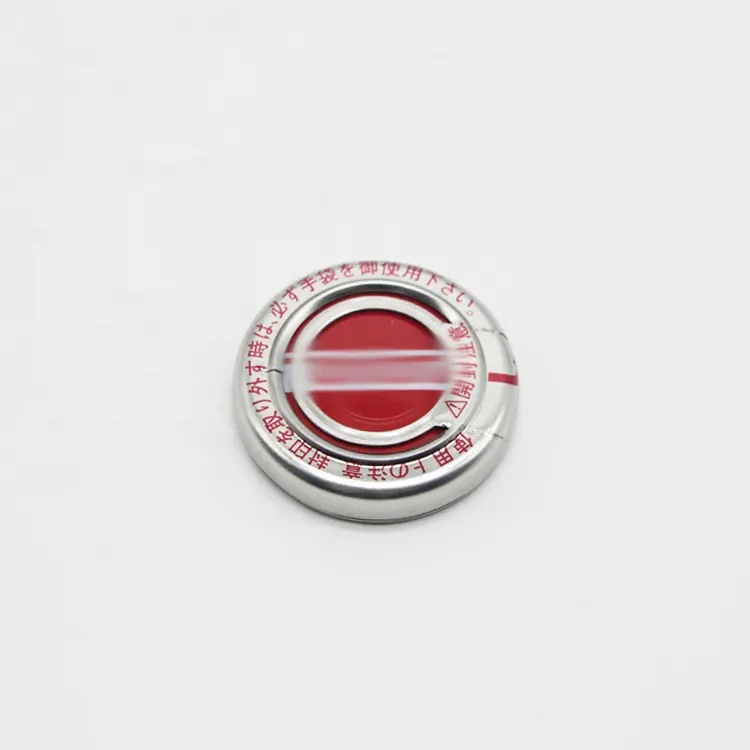 4L rotes Logo Metall druck kappe/Eisen deckel für Öl schaufel Motoröl Blechdose