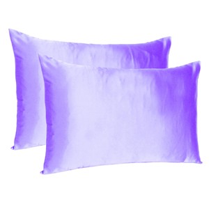 HMS viola sognante XXL setoso federe di raso Set 2 Logo personalizzato elastico vita ODM popeline per la primavera/autunno notte per il tempo libero
