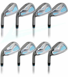 Vente chaude Personnalisé Gaucher Lady Golf Club Set 13 cannes Pilotes complets pour les femmes avec poignée en caoutchouc - Product Image 4