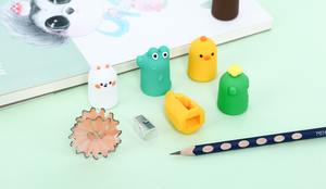 Sacapuntas Creativo Infantil con Molde de Fresa Adorable de Pegamento Suave de PVC Languo LG-70654 con Color Personalizado - Product Image 4