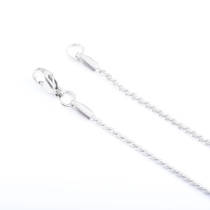 Chaîne de collier fine en acier inoxydable style S, bijoux scintillants de haute qualité, cadeau unisexe - Product Image 5