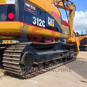 Excavatrice hydraulique et excavatrice sur chenilles d'occasion Cat312C 12T de haute qualité, d'origine japonaise, à vendre - Product Image 5