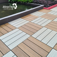 Aucun outil nécessaire Directions simples en 3 étapes pour l'extérieur de la terrasse en faux bois Carreaux de plancher extérieur