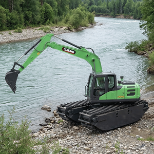 Ponton d'excavatrice amphibie en <span class=keywords><strong>acier</strong></span> haute résistance avec <span class=keywords><strong>prix</strong></span> compétitif d'usine - Product Image 3
