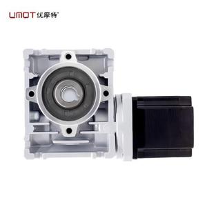 Réducteur de moteur pas à pas UMOT à engrenage sans fin Nema 34, haute précision, rapport 1:7.5, sortie 24.6Nm 120Rpm / 1:10 34Nm 90Rpm / 1:15 54Nm 60Rpm - Product Image 1