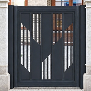 Portail Principal Personnalisable en Alliage d'Aluminium pour <span class=keywords><strong>Jardin</strong></span>, Modélisation 3D, Portillon Durable pour Maisons - Product Image 2