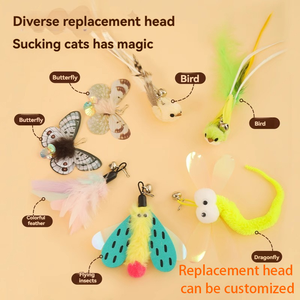 <span class=keywords><strong>Cfa</strong></span> giải đấu cấp Mèo trêu ghẹo dính dài cực mèo đồ chơi cho vui và thư giãn, lông mèo nhỏ thay thế đầu - Product Image 3
