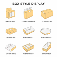 Boîtes cadeaux de luxe pour gâteaux, emballages en carton biodégradable avec sacs, forme personnalisée, boîte d'emballage individuelle pour cupcakes, biscuits, cadeaux