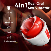 Leistungsstarker Schwing-Saug-Vibrator für Frauen Zungen-Leck-Klitoris-Stimulator Weiblicher Oral-Nippel-Stimulator Sexspielzeug