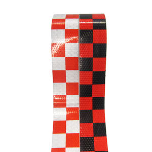 高速道路の安全性のための強力な5CMスクエアプリント反射テープ防水ステッカー - Product Image 4