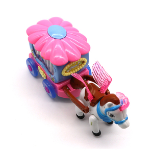 Bambini Elettrico Serie di Cartoni Animati Ruota Universale Magia di Trasporto Giocattoli Con Musica e Luci Colorate - Product Image 2