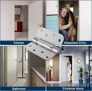 Engsel Pintu Stainless Steel Berkualitas Tinggi, Penjualan Terlaris, Engsel Pintu Pegas Penutup Otomatis 4 Inci - Product Image 6