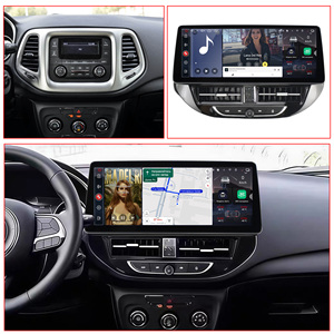 Penhui per Jeep Compass 2017-2020, Lettore DVD Radio per Auto Android 14 con 16+512GB, Schermo Multimediale 4K da 12,3 Pollici con Audio Cristallino - Product Image 1