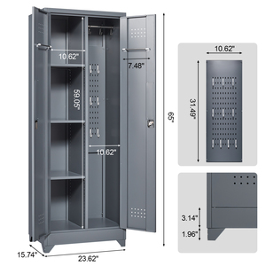 Banco de Trabajo Convertible de Alta Calidad a Precio de Fábrica, Gabinete de Herramientas Metálico para Garaje de Uso Pesado - Product Image 1