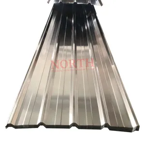 Wholesale 24 Gauge Aluminum Galvanized Corrugated Steel Roofing Sheet Iron Aluzinc Roof Tile Supplier Corrug Sheet Roof