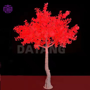 Lampe LED Ginkgo d'extérieur résistante aux intempéries, éclat doré élégant pour jardin, place publique, bord de rivière et scène nocturne urbaine, ornement décoratif à vendre - Product Image 2