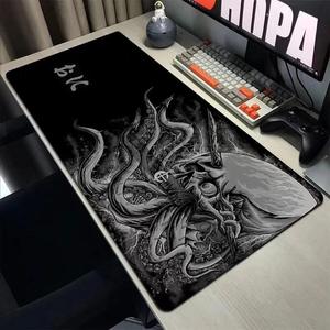 Tapis de Souris Dragon Noir et Blanc, Tapis de Bureau, Tapis de Jeu, Tapis pour Ordinateur Portable, Anime Japonais, Tapis de Clavier en Caoutchouc, Tapis de Souris pour PC, Tapis de Table - Product Image 6