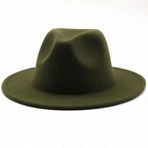 20 Colors in Stocks 58-60 cm Wide Brim Winter Wool Fedora Hats Packing in Boxes - Product Image 6