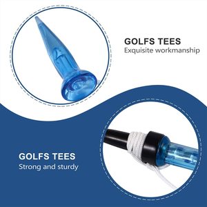 <b>Golf</b> Tee Mortars And Tees 83mm Plastic Durable With Rope For <b>Golf</b> Practice - Product Image 3