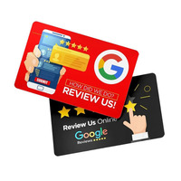 Puce Nfc à impression personnalisée Google Reviews Card Pop Up amazon Review Card Nfc tag213 Carte cadeau Google play