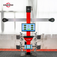 Xinjintuo NOUVEAU Appareil d'alignement de roues 3D avec double écran LCD, positionnement par caméra haute précision, pour atelier de calibrage de roues et pneus