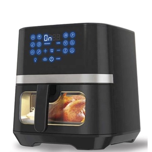 Friteuse à air chaud en acier inoxydable avec écran tactile LED, 12 programmes de cuisson prédéfinis, sans huile - Offre spéciale - Product Image 6