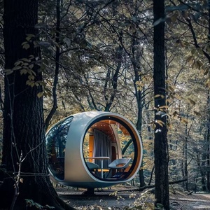 Casa prefabricada móvil <span class=keywords><strong>de</strong></span> fábrica Casas portátiles con precio directo <span class=keywords><strong>de</strong></span> fábrica Casa <span class=keywords><strong>de</strong></span> jardín Casa <span class=keywords><strong>de</strong></span> cápsula espacial móvil - Product Image 1