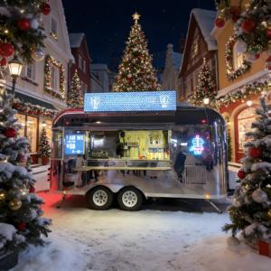 Food Truck Certifié à Vendre Entièrement Inspecté <span class=keywords><strong>Reconditionné</strong></span> Économique en Acier Inoxydable Résistant à la Rouille Cuisine Mobile pour Confiseries - Product Image 1