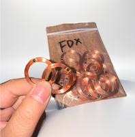 Étiquette faite sur commande de puce de bobine de la taille ISO11784/134.2 FDX-B de 785 Khz pour la gestion animale d'étiquette d'oreille