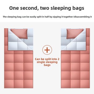 <span class=keywords><strong>Saco</strong></span> de <span class=keywords><strong>Dormir</strong></span> Doble de Alta Calidad OEM para Acampar al Aire Libre, <span class=keywords><strong>Saco</strong></span> de <span class=keywords><strong>Dormir</strong></span> Cálido para Acampar al Aire Libre, Dropshipping Internacional - Product Image 4