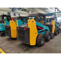 Skid Steer Loader SWL2820 750kg 0.4m³ Bucket untuk Tugas Pemindahan Tanah Skala Kecil