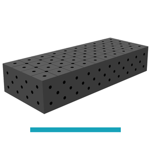 บล็อกเชื่อมต่อ steeleco gpph 1000x400x200มม. หนา8มม. รู16มม. ตารางแนวทแยง - Product Image 1