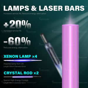 Enlèvement vasculaire à longue impulsion Nd Yag Laser 100J 1064nm Machine d'épilation au laser alexandrite 755nm meilleur prix d'usine laser <span class=keywords><strong>Alex</strong></span> - Product Image 6