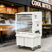 Climatiseur d'atelier haute puissance à refroidissement rapide, unité mobile industrielle commerciale portable, refroidisseur d'air ponctuel
