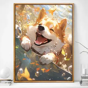 थोक डिजिटल पेंटिंग संख्या उन्नत सेनफिल तेल चित्रकला अपघटन ऐक्रेलिक कला कैनवास पेंटिंग - Product Image 1