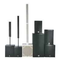 Haut-parleur audio China Pro Haut-parleur de colonne à réseau de lignes alimenté