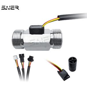 Hochwertiger Edelstahl-Wasser durchfluss sensor 2-45l/min Impuls ausgang Wand montage für Ofen OEM anpassbar - Product Image 2