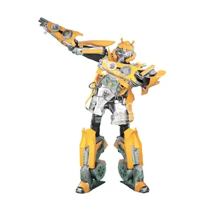 高品質リアルなトランスフォーマースーツ衣装マスコットコスプレロボットコスチュームヒューマンウェアパフォーマンスコスチューム - Product Image 1