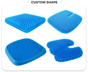 เบาะรองนั่งสำหรับสนามกีฬากลางแจ้งแบบเป็นศูนย์ระบายความร้อนด้วยเจลรังผึ้งแบบเคลื่อนย้ายได้โลโก้ออกแบบได้ตามต้องการ - Product Image 5