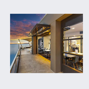 Portes de <span class=keywords><strong>garage</strong></span> modernes personnalisées inclinables une pièce <span class=keywords><strong>porte</strong></span> de <span class=keywords><strong>garage</strong></span> en bois isolée <span class=keywords><strong>motorisée</strong></span> - Product Image 2