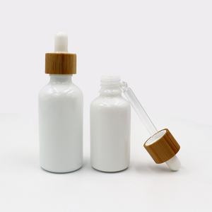 Wholesale Price and High Quality White Porcelain Ceramic Dropper <b>Bottles</b> 30ml <b>Glass</b> Skincare <b>Bottle</b> Ceramic <b>Glass</b> With Dropper - Product Image 2