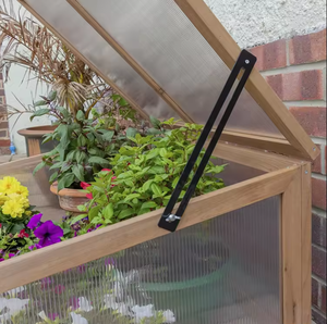 Maigre à petit Szie PC serres cadre en métal <span class=keywords><strong>Polycarbonate</strong></span> 107*55*40 cm <span class=keywords><strong>Mini</strong></span> boîtes de semis de jardin Protection des plantes - Product Image 4